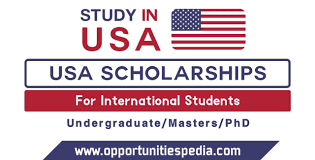 Scholarships in USA for international Students 2025